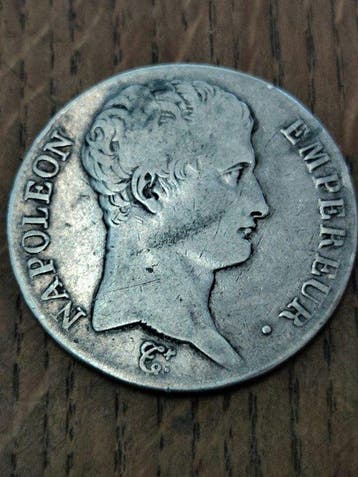 Frankrijk. Napoléon I (1804-1814). 5 Francs 1806-A, Paris