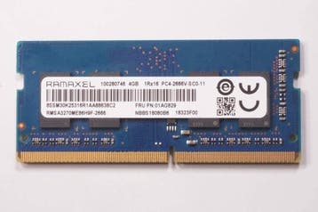Ramaxel 4GB DDR4 Laptopgeheugen – 2666 MHz SODIMM |, Computers en Software, RAM geheugen, Ophalen of Verzenden, Nieuw
