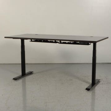 Elektrisch zit-sta bureau Decasmart -	Black Willow blad -, Ophalen of Verzenden, Nieuw