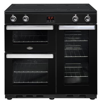 €1999 Belling Cookcentre 90Ei Inductie fornuis Inductie Z, Ophalen of Verzenden, Nieuw