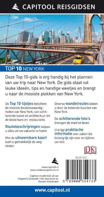 New York / Capitool Reisgidsen Top 10 9789000354733 Capitool, Boeken, Reisgidsen, Verzenden, Gelezen, Capitool