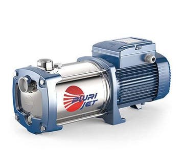 Pedrollo multi-waaier centrifugaalpomp, Plurijet 6/90, 400V, Verzenden