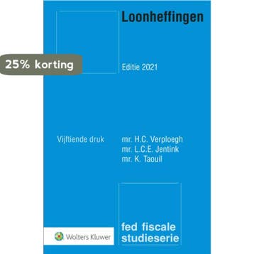 Loonheffingen - H.C. Verploegh 9789013159233, Verzenden, Zo goed als nieuw, H.C. Verploegh