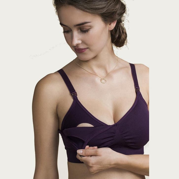 Boob Zwangerschapsbh / Voedingsbh Fat food Paars, Kleding | Dames, Positiekleding, Nieuw, Verzenden