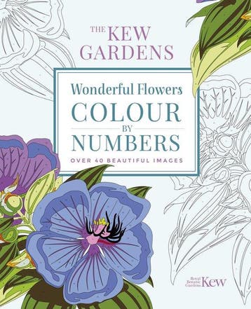 9781789506952 The Kew Gardens Wonderful Flowers Colour-by..., Verzenden, Nieuw, The Royal Botanic Gardens Kew