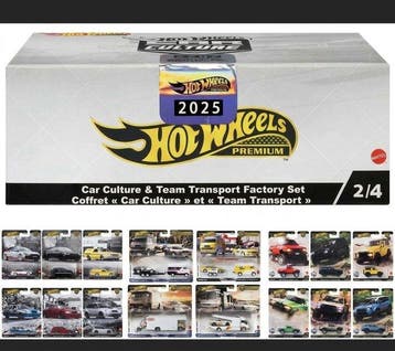 Hot Wheels 1:64 - Modelauto (16) - Hot Wheels Premium Car, Nieuw