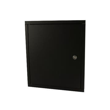 STOER! Linz inbouwframe met deurtje staal - zwart, Verzenden, Nieuw