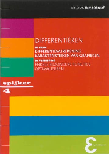 Differentieren / Spijkerreeks / 4 9789050411141, Boeken, Verzenden, Gelezen, H. Pfaltzgraff
