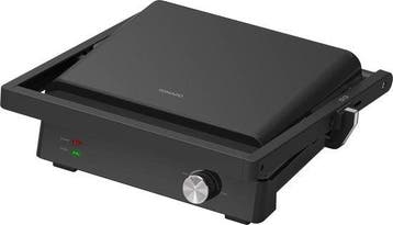 2dekans | Tomado TGC4002B - Grote contactgrill - Tafelgrill, Ophalen of Verzenden, Zo goed als nieuw
