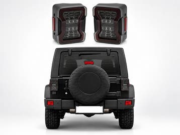 Achterlichten | geschikt voor Jeep | Wrangler JK | 2007-2018, Verzenden, Nieuw, Jeep