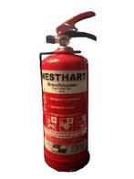 Brandblusser 2 Kg.. inclusief sticker, Ophalen of Verzenden, Nieuw