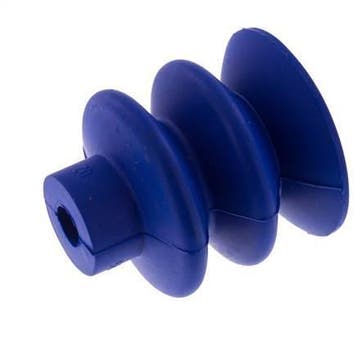 40mm Balg PUR Blauw Vacuümzuignap Slag 20mm, Verzenden, Nieuw