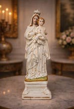 sculptuur, Vieux Bruxelles - 24.7 cm - Porselein, Antiek en Kunst