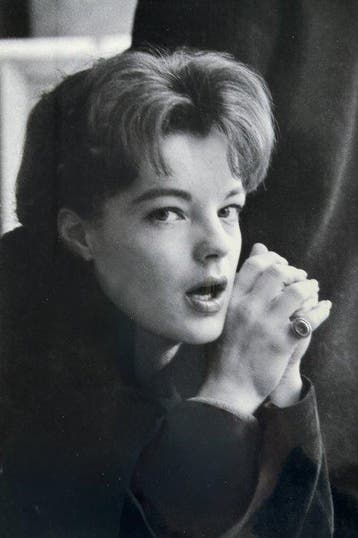 Roger Fritz (1936-2021) - Romy Schneider (Café 2), Paris