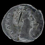 . Romeinse Rijk Faustina I († 140/1 n.Chr.). Denarius