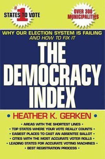 The Democracy Index - Heather K. Gerken 9780691136943, Boeken, Verzenden, Zo goed als nieuw, Heather K. Gerken