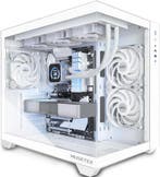 PC Behuizing ATX Wit | Y6 Glas | Retourdeal 29% Korting, Ophalen of Verzenden, Nieuw