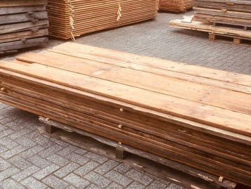 Barnwood planken diverse soorten en maten, groot assortiment, Doe-het-zelf en Verbouw, Gebruikt, Minder dan 25 mm, Grenen, Ophalen of Verzenden