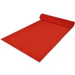 vidaXL Tapijt Rood 1 x 20 m Polyester, Verzenden, Nieuw