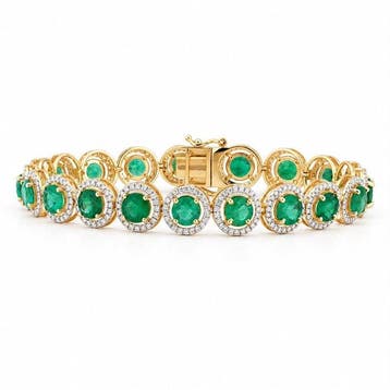 Zonder minimumprijs - Armband - 14 karaat Geel goud -, Sieraden, Tassen en Uiterlijk, Nieuw