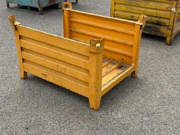 Gebruikte stapelbak, langmateriaal bak, steigerbak buizenrek, Ophalen, Gebruikt, 100 cm of meer, 60 cm of meer