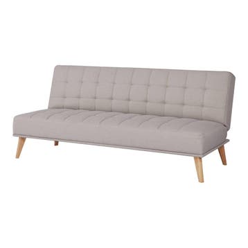 Slaapbank Pukkila 180x86x81 cm Textiel [en.casa], Verzenden, Nieuw