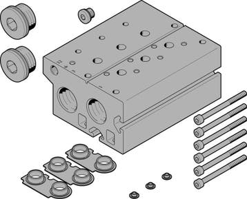 Festo Aansluitblok - 8026396, Verzenden, Nieuw