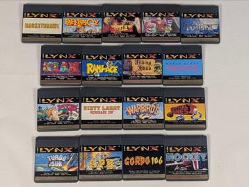 Atari - Lynx - Games Lot 17x – Tested & Working – Original, Spelcomputers en Games, Nieuw