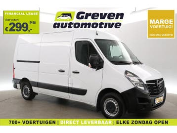 Opel Movano 2.3 Turbo 150PK L2H2 | Marge | Airco | Camera, Euro 6, Wit, Nieuw, Lease