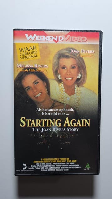 STARTING AGAIN: THE JOAN RIVERS STORY (VHS), Verzenden, Gebruikt