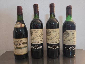 1982, 1991, 1992 R. López de Heredia, Viña Tondonia & 1994, Nieuw