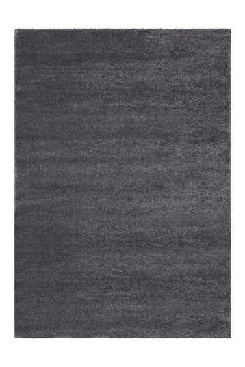 Hoogpolig Vloerkleed | Softtouch | Uni | Grijs | 120x170 cm, Verzenden, Nieuw