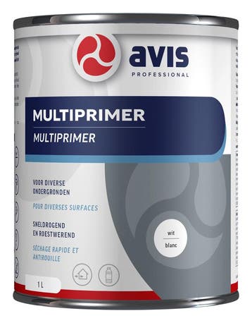 Avis multiprimer 1 liter, wit, Verzenden, Nieuw