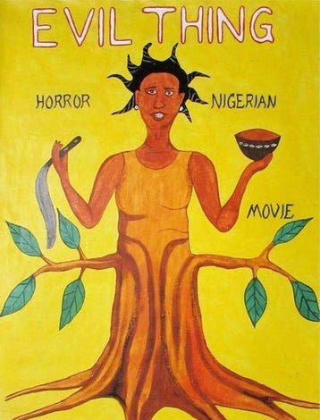 Nollywood film ART Poster - Signed by ATHOSS Original