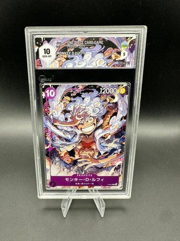 One Piece - 1 Graded card - Monkey D. Luffy P-041 Promo, Nieuw
