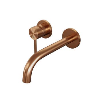 Brauer Copper Edition Inbouw Wastafelmengkraan met Gebogen, Ophalen of Verzenden, Nieuw