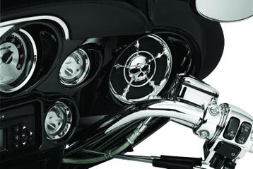Kuryakyn Zombie Speaker Grills Chrome, Ophalen of Verzenden, Nieuw