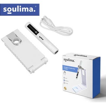 Soulima Draagbare UV LED nagellamp 3 W met 30 en 60 secon..., Ophalen of Verzenden, Nieuw