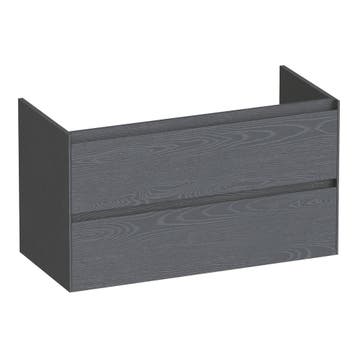 Brauer Inspire - Onderkast - 100 cm - met 2 Softclose Lades, Ophalen of Verzenden, Nieuw