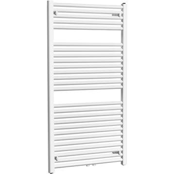 Wiesbaden Elara Sierradiator - 118.5x60cm - Glans Wit, Doe-het-zelf en Verbouw, Verwarming en Radiatoren, Ophalen of Verzenden