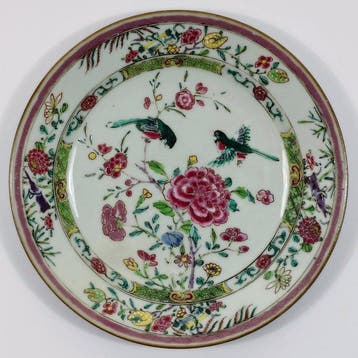 Famille rose bord - Porselein - China - Yongzheng