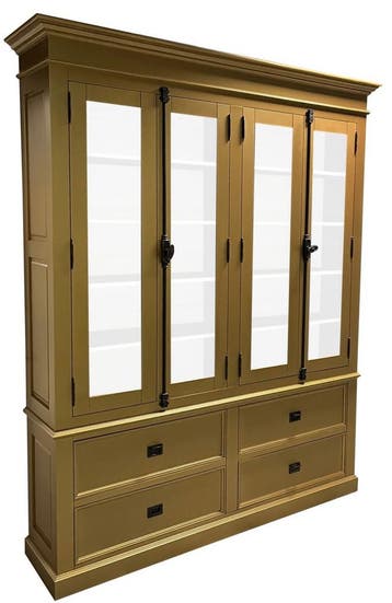 Buffetkast goud - wit  Zeist 180 x 240cm, Ophalen of Verzenden, Nieuw