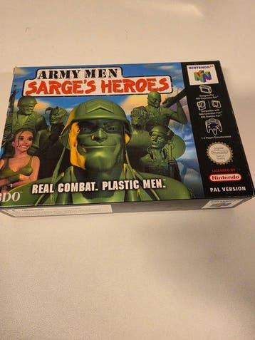 Nintendo - Nintendo 64 - Army Men Sarges Heroes Cartridge &, Nieuw