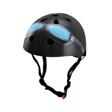 KiddiMoto Helm Black goggle Medium (Kinderen, Kinderhelmen), Ophalen of Verzenden, Nieuw, Overige merken
