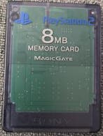 Sony PS2 8MB Memory Card Clear Black Smoke (PS2 Accessoires), Ophalen of Verzenden, Zo goed als nieuw