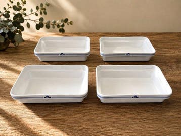 Hutschenreuther - Ontbijtservies - Aardewerk - Set van KLM