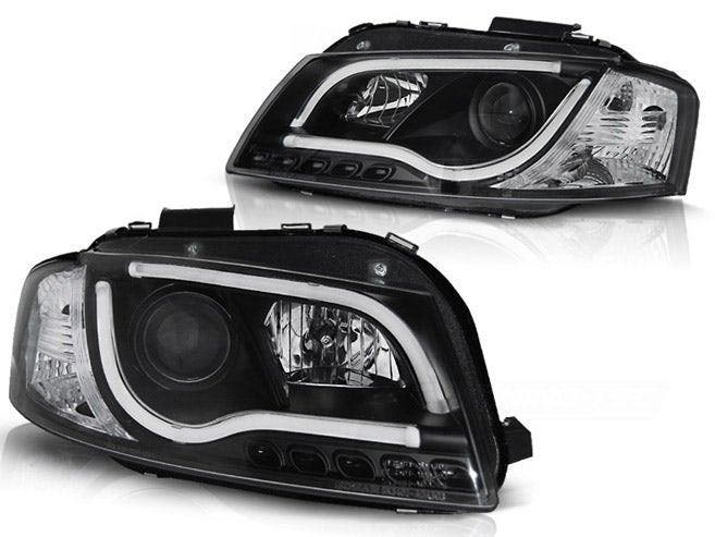 Koplamp units LED dagrijverlichting geschikt voor Audi A3 8P, Auto-onderdelen, Verlichting, Nieuw, Audi, Verzenden