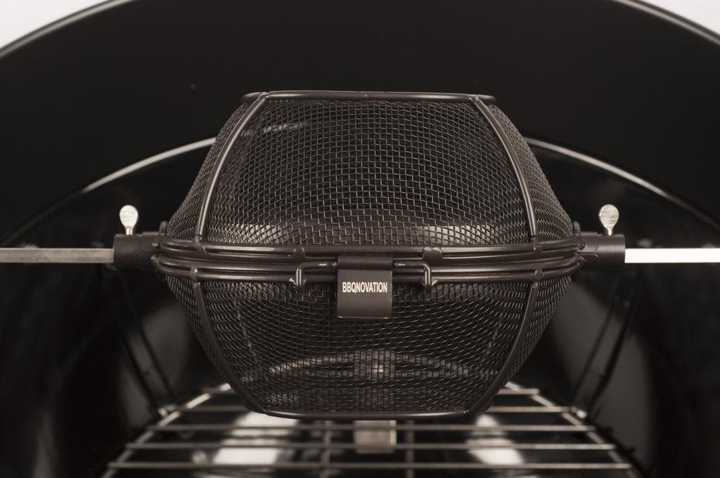 Relaxdays Grill Mand - BBQ Groentemand - Mand Voor De Barbecue Edelstaal Geperforeerd Xl