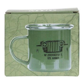 Emaille mok US Army. Diverse kleuren, Caravans en Kamperen, Verzenden, Nieuw