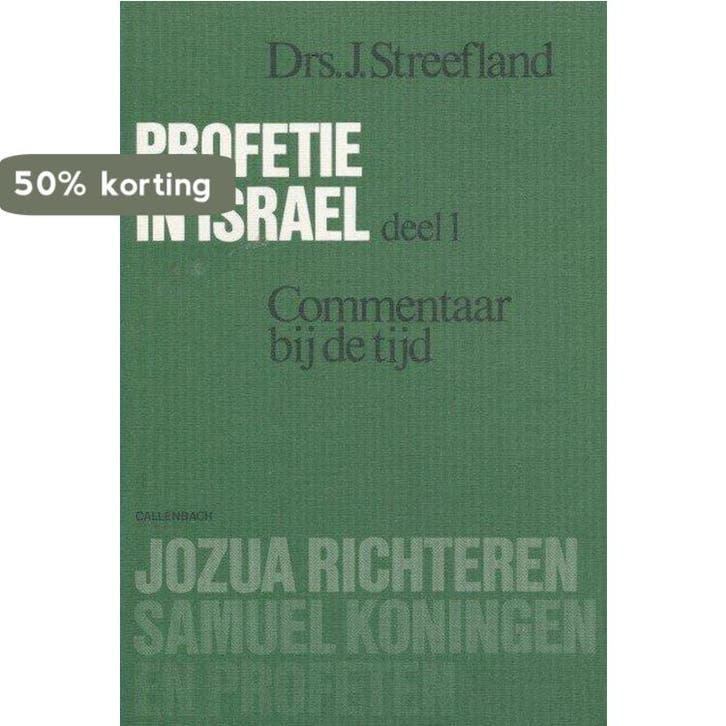 1 Profetie in israel 9789026606229 J. Streefland, Boeken, Overige Boeken, Gelezen, Verzenden